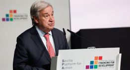 Guterres pide que el gasto militar no merme la ayuda humanitaria