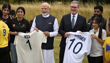 El Reino Unido y la India firman un tratado de libre comercio durante la visita de Modi