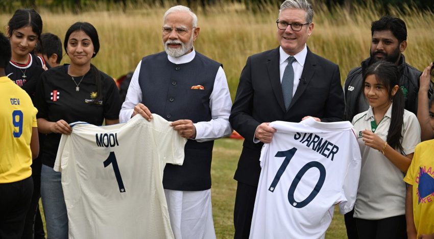 El Reino Unido y la India firman un tratado de libre comercio durante la visita de Modi