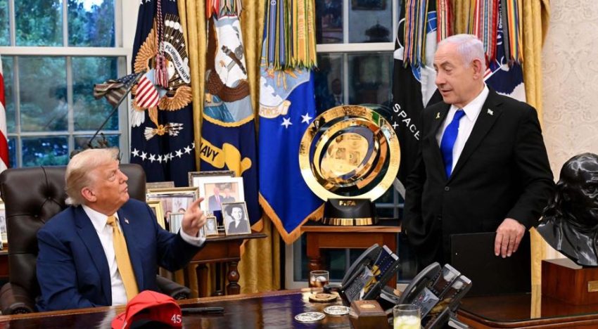 Netanyahu defiende la «presión militar» sobre Gaza en otra reunión con Trump «centrada» en liberar a los rehenes