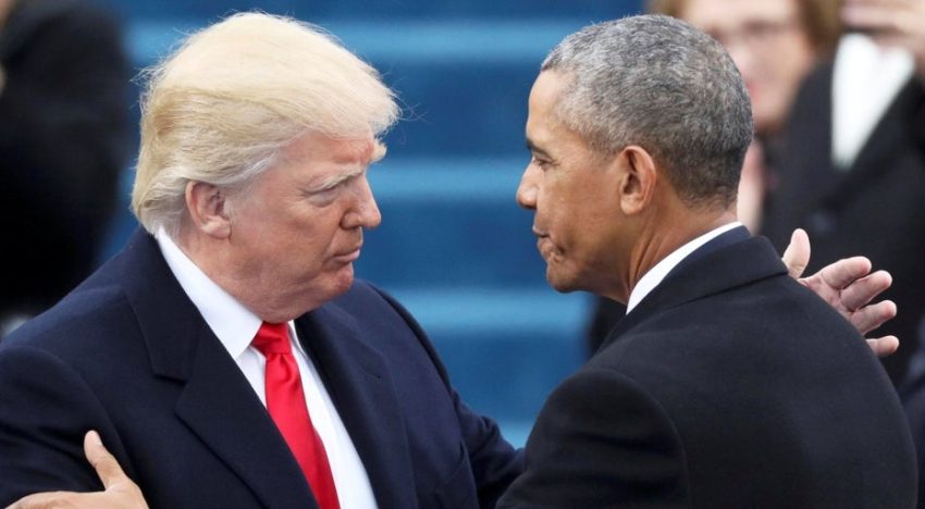 Trump, acosado por el caso Epstein, señala a Obama como el cerebro de una conspiración en su contra
