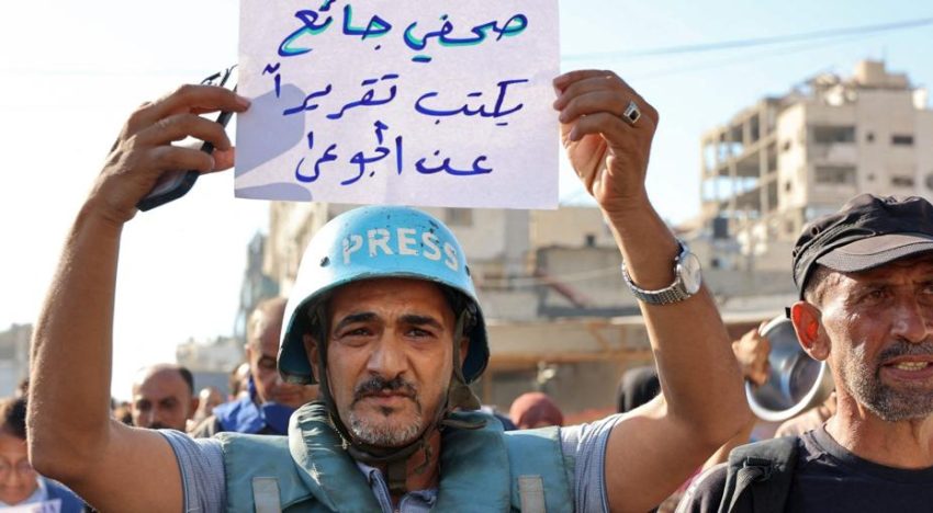 La agencia France Press denuncia las penurias de sus periodistas en Gaza y que uno se muere de hambre