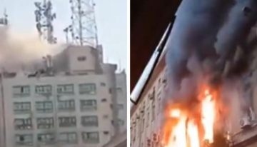 Al menos cuatro muertos y 25 heridos por un incendio en un importante centro de telecomunicaciones en Egipto