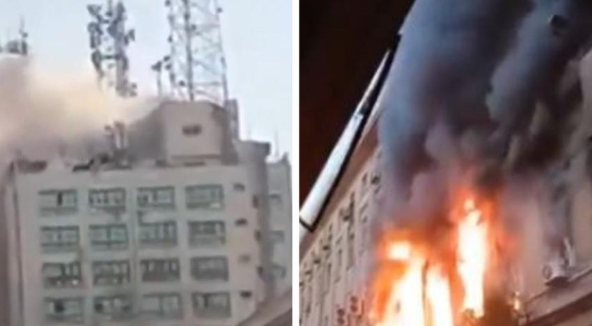 Al menos cuatro muertos y 25 heridos por un incendio en un importante centro de telecomunicaciones en Egipto