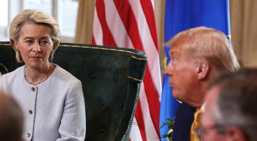 La Comisión Europea se defiende de las críticas por el acuerdo con Trump: «Es mil veces mejor que una guerra comercial»