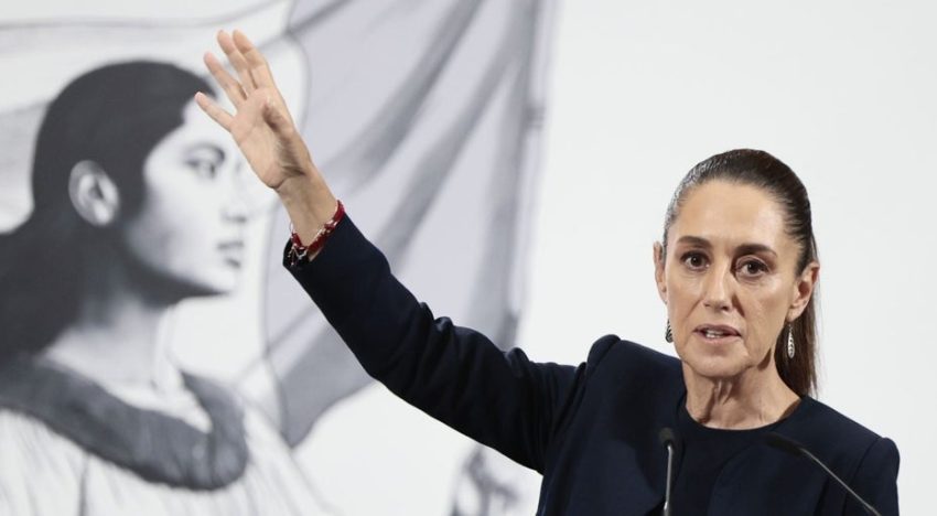 Sheinbaum exige perdón por la conquista de América, pero evita mencionar a España