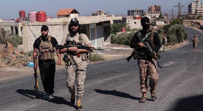 Combatientes drusos recuperan el control de la ciudad siria de Sueida