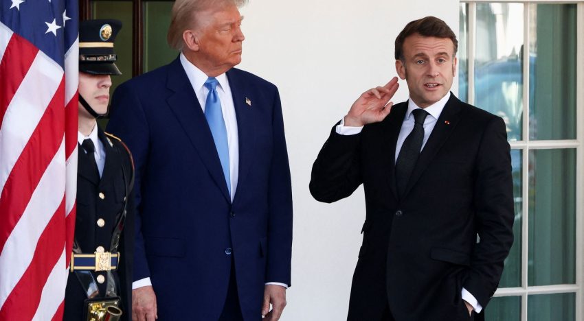 Macron insta a la UE a preparar «contramedidas» a los aranceles de Trump
