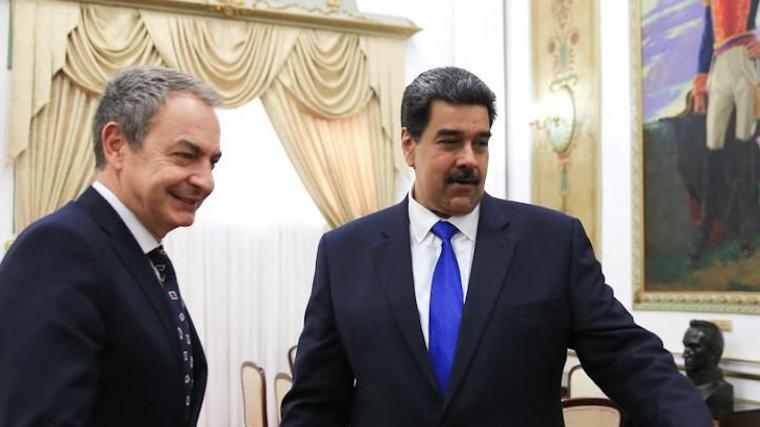 Zapatero, reconocido por el régimen de Maduro por «sus valerosas gestiones» en la entrega de presos venezolanos por EE.UU.