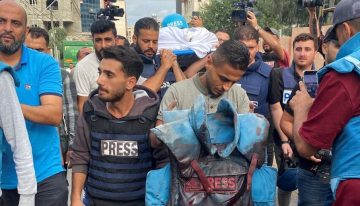 La prensa internacional condena los 250 crímenes de periodistas en la Franja de Gaza