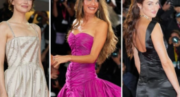 Del minivestido de Amal Clooney a las transparencias de Hiba Abouk: así fue el segundo día del Festival de Venecia 2025