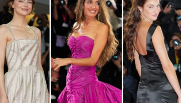 Del minivestido de Amal Clooney a las transparencias de Hiba Abouk: así fue el segundo día del Festival de Venecia 2025