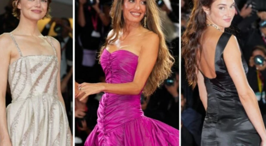 Del minivestido de Amal Clooney a las transparencias de Hiba Abouk: así fue el segundo día del Festival de Venecia 2025