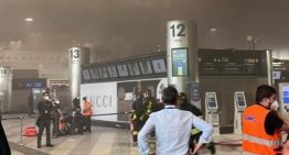 Un hombre provoca el caos en el aeropuerto de Malpensa (Italia) tras prender fuego a los mostradores