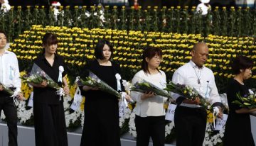 Hiroshima clama por la paz mundial en el 80º aniversario del bombardeo atómico
