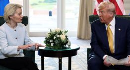 Los líderes europeos mantendrán «la presión» sobre Putin con sanciones tras informarles Trump de la cumbre de Alaska