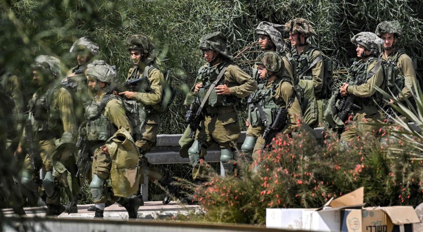 El Ejército de Israel se prepara para la invasión terrestre de Gaza