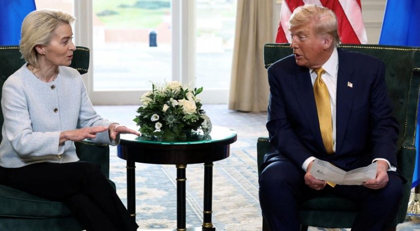 Trump exige el «regalo» de 600.000 millones en inversiones que pactó con la UE o subirá los aranceles al 35%
