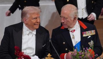 Carlos III alaba el «compromiso personal» de Trump con la paz en una cena de gala llena de elogios mutuos