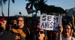 Copacabana se convierte en el epicentro de las protestas contra la «PEC del Blindaje» y la amnistía del 8 de enero