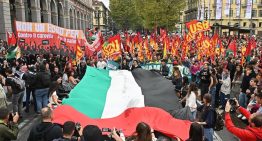 Miles de personas salen a las calles de Italia para reclamar más presión a Israel