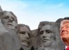 Trump fantasea con esculpir su rostro en el Monte Rushmore