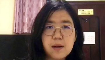 China juzga de nuevo a la bloguera que informó sobre el comienzo de la pandemia