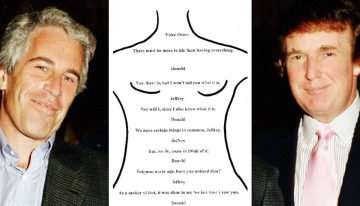 Los demócratas revelan la carta de Trump a Epstein: «Tenemos ciertas cosas en común»