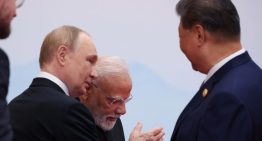 Putin hace piña con Xi y Modi en China durante la cumbre de Shanghái