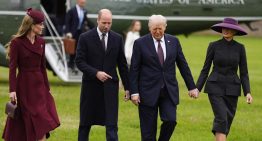Trump aterriza en Windsor para su segunda visita de Estado con honores militares y saludo real