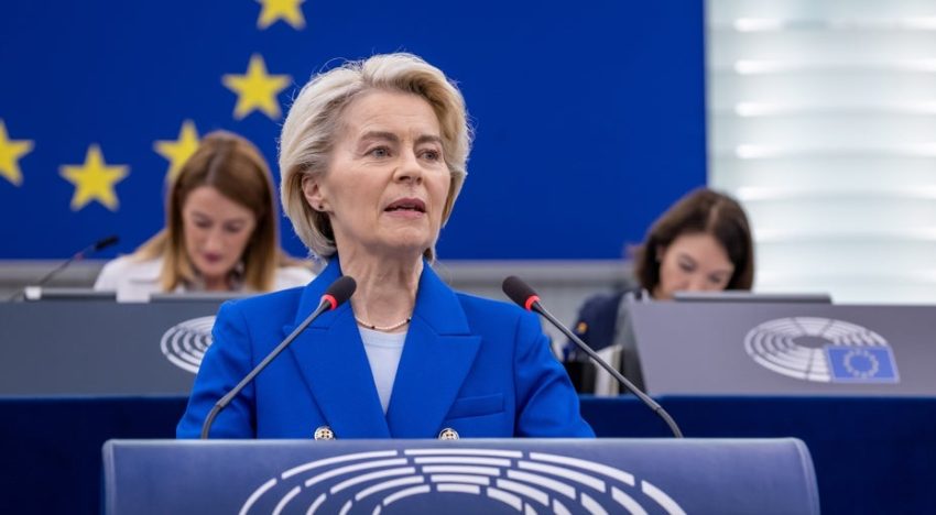 Von der Leyen defiende que el muro antidrones cubra también el sur, alegando que todas las fronteras europeas están en peligro