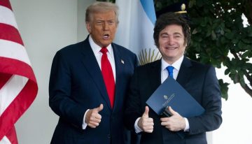 Trump promete apoyo total a Milei y condiciona la ayuda de EE.UU. a su reelección