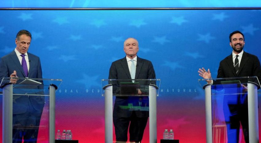 Mamdani y Cuomo se fajan en un debate áspero, con Trump de protagonista ausente
