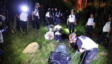 Hallados ocho cadáveres sin identificar en bolsas de plástico bajo un puente en el sur de Guatemala