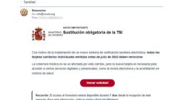 No caigas en la trampa: así están intentando robarte el dinero con un falso SMS del Ministerio de Sanidad