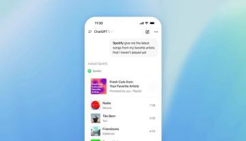 ChatGPT se vuelve compatible con 'apps' como Spotify y Booking: así funciona