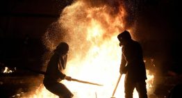 Al menos 50 heridos, la mayoría policías, durante una manifestación en Lima