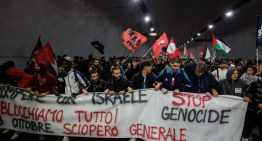 Italia se echó a la calle por Gaza y la flotilla tras el abordaje israelí