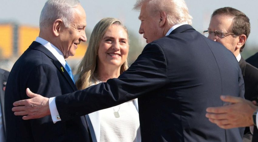 Trump aterriza en Israel en pleno proceso de liberación de los rehenes