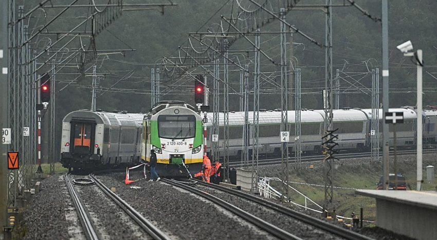 Polonia reinicia el servicio en las vías de tren afectadas tras un supuesto sabotaje