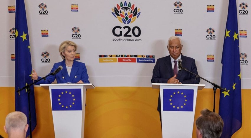 La UE confirma que EE.UU. no le comunicó su plan para Ucrania y que trabajará con Zelenski para una paz «justa»