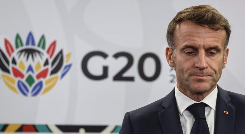 Macron denuncia la agresividad militar creciente de Putin