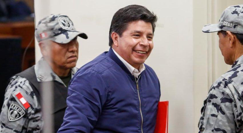 Condenado el expresidente peruano Pedro Castillo a 11 años y medio de prisión por intento de golpe de Estado