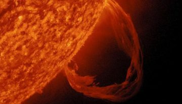 Así es una tormenta solar como las que desencadenan las auroras boreales