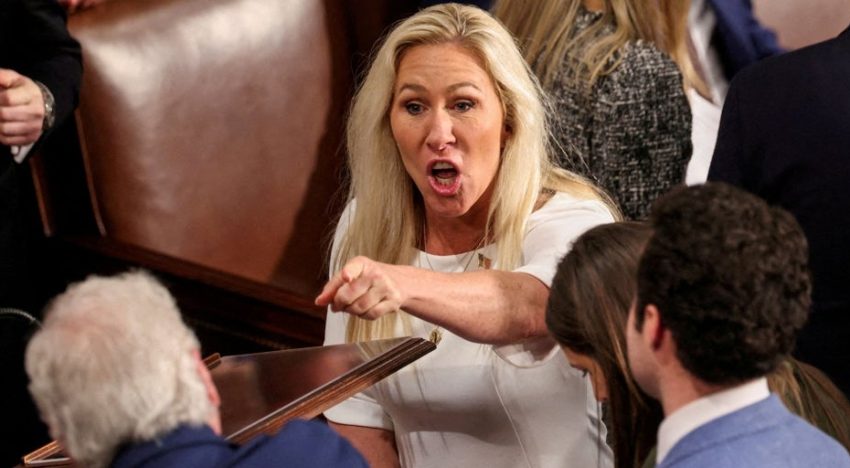 Trump doblega a la díscola Taylor Greene, pero no cierra la grieta interna