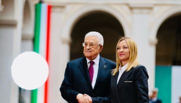 Meloni da su apoyo a Abás para un Estado palestino, pero sin Hamás en el poder