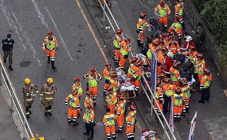 Supervivientes del horror en Hong Kong: «No nos queda nada»
