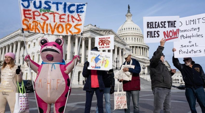 El Congreso da luz verde a la desclasificación de los documentos de Epstein, entre críticas a Trump