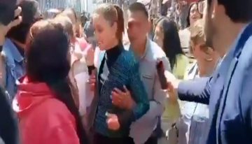 Sheinbaum denuncia al hombre que la acosó y pide hacer campaña: «Si esto le hacen a la presidenta, qué va a pasar con todas las jóvenes»