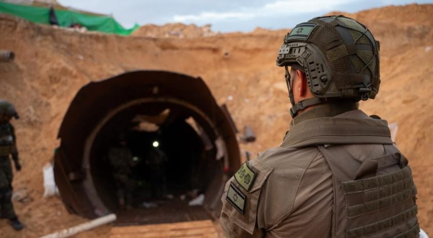 Al menos 200 milicianos de Hamás, atrapados en sus túneles bajo control de Israel